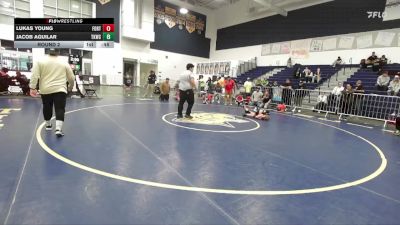 70-76 lbs Round 2 - Lukas Young, Hemet Youth WC vs Jacob Aguilar, TOTAL KAOS Wrestling Club