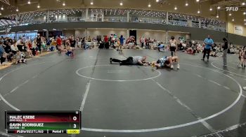 110 lbs Round 3 - Gavin Rodriguez, Buxton vs Malec Ksebe, Ohio Gold