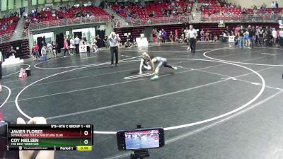 65 lbs Semifinal - Coy Nielsen, The Best Wrestler vs Javier Flores, Sutherland Youth Wrestling Club