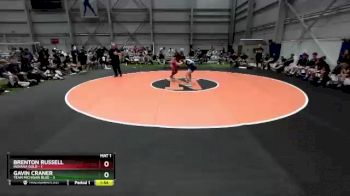 170 lbs 4th Wrestleback (16 Team) - Brenton Russell, Indiana Gold vs Gavin Craner, Team Michigan Blue