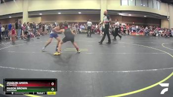 78 lbs Quarterfinal - Mason Brown, Darkhorse vs Joaquin Amaya, ALPHA ELITE