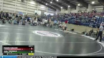 106 lbs Round 2 (4 Team) - Kael Theobald, Utah Gold vs Mason Carlson, Sanderson Wrestling Academy