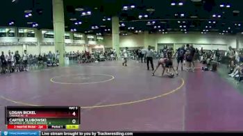 113 lbs Round 2 (10 Team) - Carter Slubowski, Columbus St. Francis DeSales vs Logan Bickel, Cascade HS