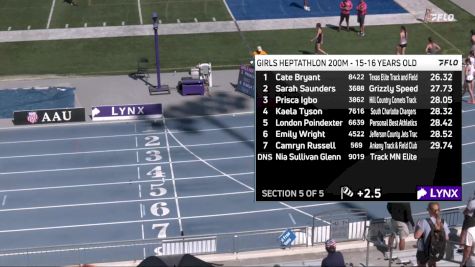 Replay: Track - 2023 AAU Junior Olympic Games | Jul 29 @ 2 PM