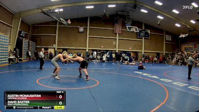 285 lbs Cons. Round 4 - David Baxter, Hope International vs Austin Mcnaughtan, Western Wyoming