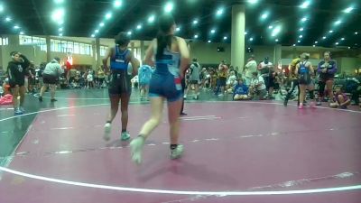 110 lbs Semis (4 Team) - Danielle Hagood, Untouchable Lady Reapers vs Mckenzie Nguyen, Trojan WA