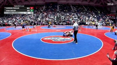 150-6A Cons. Round 2 - Josh Sigler, Collins Hill vs Hudson Fiddler, Mill Creek