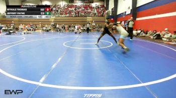 140 lbs Consi Of 8 #1 - Mykale Thomas, Fort Gibson vs Jeffery Payne, Edison Eagles Jr. High