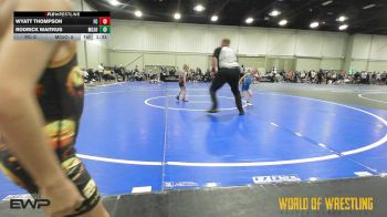 46 lbs Semifinal - Jackson McDougall, Full Circle 9U vs Zipp Martinez, MOJO 9U