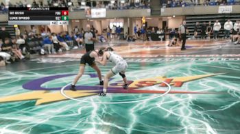 133 lbs Quarterfinals (8 Team) - Luke Spiess, Delta, OH vs Bo Bush, Perham, MN