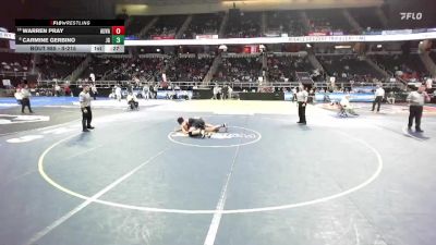 II-215 lbs 7th Place Match - Carmine Gerbino, John Glenn vs Warren Pray, Ausable Valley