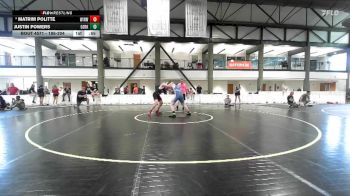 186-204 lbs 5th Place Match - Matrim Politte, Fusion vs Justin Powers, Region Wrestling Academy