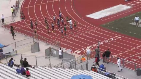 Youth Girls' 100m Hurdles 2023 Aau Regional Qualifier 19, Semi-Finals 1 - Age 13