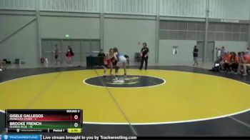 117 lbs Round 3 (8 Team) - Gisele Gallegos, Minnesota Storm vs Brooke French, Georgia Blue