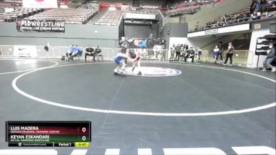 70 lbs 5th Place Match - Keyan Eskandari, So Cal Hammers Wrestling vs Luis Madera, NexGen Regional Training Center