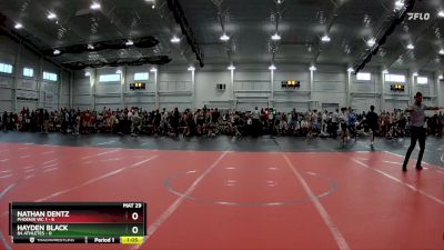 106 lbs Round 1 (6 Team) - Nathan Dentz, Phoenix WC 1 vs Hayden Black, 84 Athletes