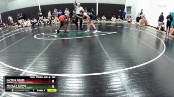 140 lbs Quarterfinal - Marley Lewis, Shelton Wrestling Academy vs Ja`ziya Miles, Kansas City Training Center