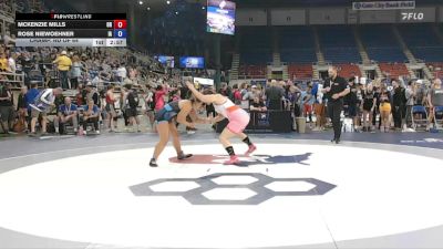 190 lbs Champ. Rd Of 64 - McKenzie Mills, OR vs Rose Niewoehner, IA