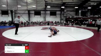 141 lbs Final - Hayden Myers, Wesleyan vs Kyle Moore, Southern Maine