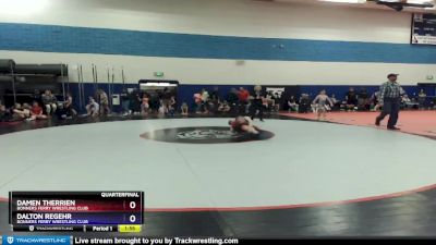 83 lbs Round 1 - Damen Therrien, Bonners Ferry Wrestling Club vs Dalton Regehr, Bonners Ferry Wrestling Club