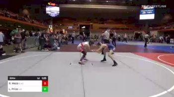 88 lbs Semifinal - Robert Joseph Meza, Black Fox Wrestling Academy vs Landon Price, Legends Of Gold