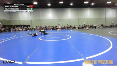 64 lbs Rr Rnd 2 - Miles Alderman, Storm 12U vs Colton Tecumseh, Mojo 12U
