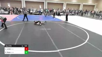 70 lbs Quarterfinal - Luke Loren, Reign WC vs Christopher Roos, Vcwa