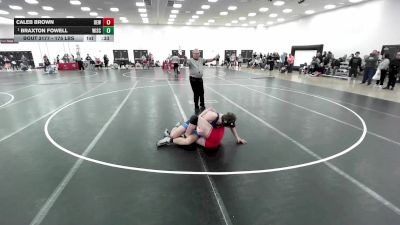 175 lbs Cons. Semis - Braxton Fowell, Wisconsin vs Caleb Brown, DC Elite Wrestling