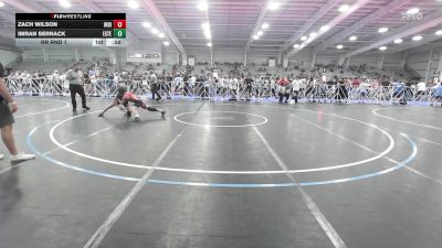 112 lbs Rr Rnd 1 - Zach Wilson, Indiana Outlaws Silver vs Imran Sernack, Estebuilt WC