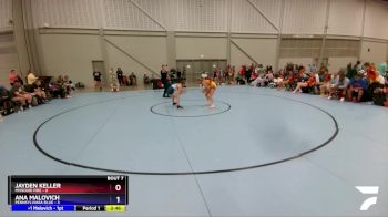 112 lbs Round 2 (8 Team) - Jayden Keller, Missouri Fire vs Ana Malovich, Pennsylvania Blue