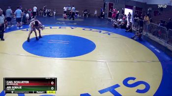 67 lbs Cons. Semi - Cael Schlueter, Roughhouse vs Ari Sobaje, The Club