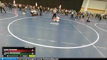 132 lbs Cons. Round 2 - Aidan Brakenhoff, NE vs Kane Sistrunk, TX