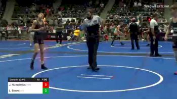 108 lbs Consolation - Jaxson Humphries, Threestyle vs Logan Banks, USA Gold