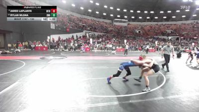 130 lbs Semifinal - Jared LaPlante, Askren Wrestling Academy vs Rylan Mlsna, Sarbacker Wrestling Academy