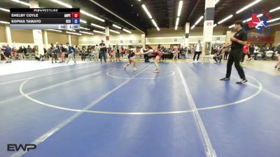 125 lbs Consolation - Shelby Coyle, Amped Wrestling Club vs Sophia Tamayo, Vici Wrestling Club