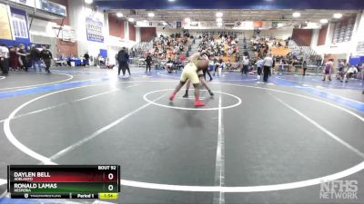 215 lbs Champ. Round 1 - Daylen Bell, Adelanto vs Ronald Lamas, Hesperia