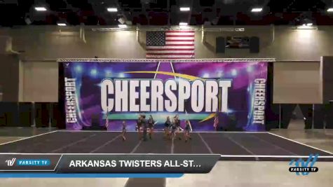 Arkansas Twisters All-Stars - Rip Tide [2022 L2 Youth Day 1] 2022 CHEERSPORT Hot Springs Classic