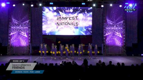 Dance Athletics - Friends [2025 Youth - Pom - Large Day 2] 2025 JAMfest Dance Super Nationals