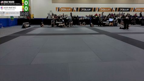 JONAH WEAVER vs JAIDEN MARTINEZ 2026 PBJJF Pan American Jiu-Jitsu Championships
