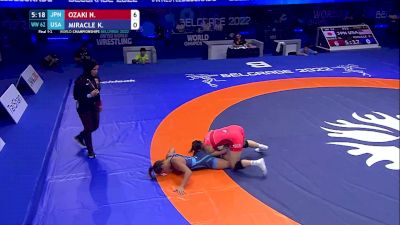 62 kg Finals 1-2 - Nonoka Ozaki, Japan vs Kayla Colleen Kiyoko Miracle, United States