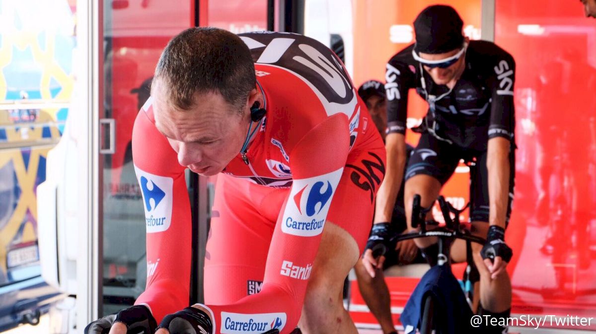 Froome In Front At Vuelta Time Trial