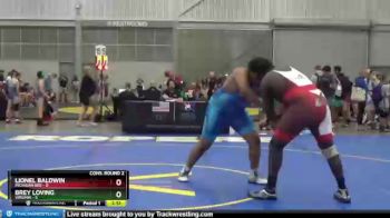 285 lbs 2nd Wrestleback (16 Team) - Lionel Baldwin, Michigan Red vs Brey Loving, Virginia