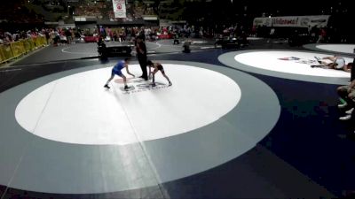 70 lbs Quarters - Elijah Sanchez, Team Selma Wrestling Club vs Ian Mondragon, Rough House Wrestling