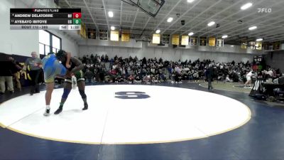 285 lbs Champ. Round 1 - Ayebayo Ibitoye, Eisenhower vs Andrew DeLaTorre, Moreno Valley