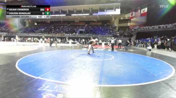 165 lbs Champ. Round 1 - Colton Gonzalez, Central Catholic vs Julian Cisneros, Enochs