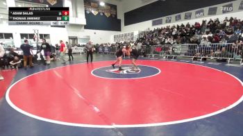 157 lbs Champ. Round 1 - Adam Salas, Los Alamitos vs Thomas Jimenez, Bonita