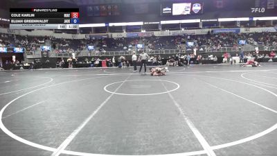 138 lbs Consolation - Cole Karlin, Beatrice vs Elijah Greenwaldt, Jackpine Savage Wrestling