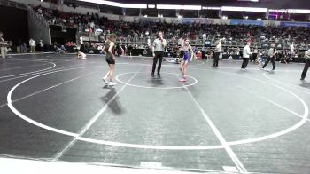 90 lbs Quarterfinal - Brooklynn White, Greater Heights WC vs MaKinley McNabb, Chickasha