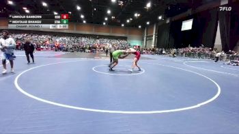 175 lbs Champ. Round 1 - Linkoln Sanborn, Reno vs Mehtaab Bhangu, St. Mary`s