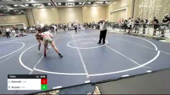 170 lbs Consi Of 32 #1 - Logan Alawneh, Temecula Valley HS vs Elijah Acosta, Cypress HS